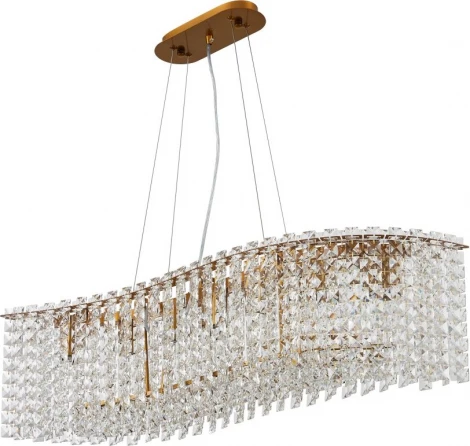 Подвесная люстра хрустальная Stilfort Delone 2179/05/07PL (220V, на тросе)