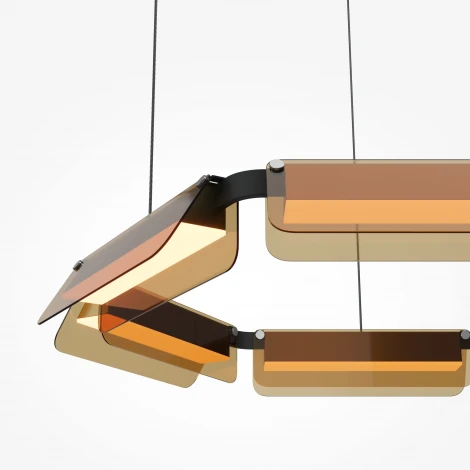 Подвесной светильник Maytoni Flat MOD296PL-L40BC3K (LED, 220V, на тросе)