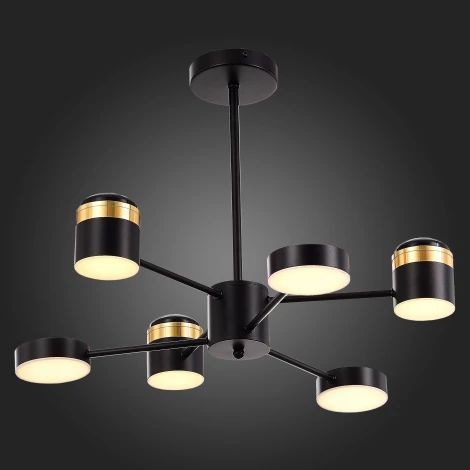 Потолочная люстра на штанге Evoluce Tezze SLE6007-402-06