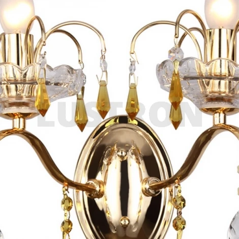 Бра IDLamp Fiorenza 258/2A-Gold