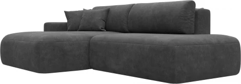 Диван угловой Лига-036 НПБ Модерн левый угол Лига Диванов (Велюр) арт.127765L