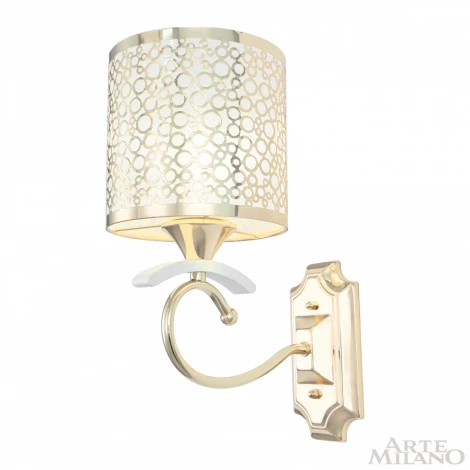 Бра Arte Milano Florentia-9787 309787/1W Wh/Gd (220V)