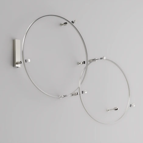 Шинопровод модульный подвесной/накладной магнитный 24V круглый 500мм Maytoni Busbar trunkings Flarity TRX154-R-D650-PT