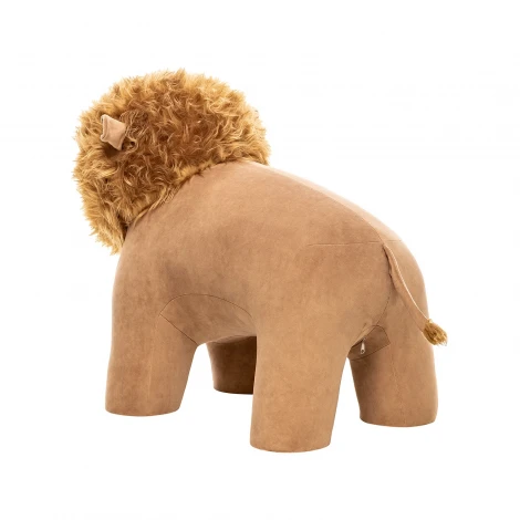 Пуф Leset Leo (Березовая фанера,ДСП,Микровелюр,Искусственный мех) арт.2500000172335