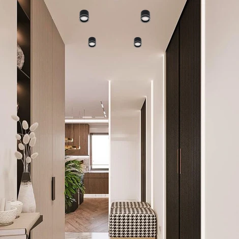 Точечный светильник Reluce 53003-9.5-001LD GX53 BK (220V)