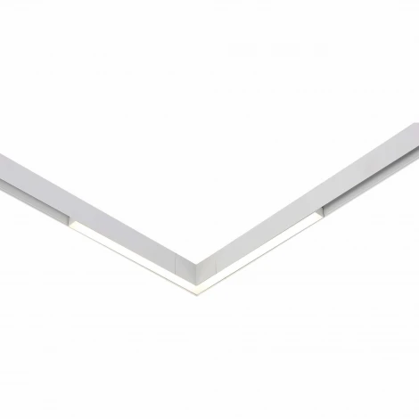 Магнитный трековый угловой светильник ST Luce Skyline 48V ST800.509.20 белый LED 1*20W