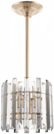 Подвесная люстра хрустальная на штанге Arte Milano Sorrento-1409 371409/1/350/200 GD (220V)