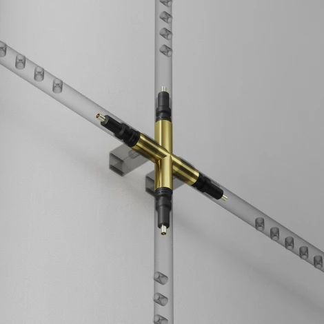 X-образный коннектор Maytoni Accessories For System Axity CA008TX-BS (48V)