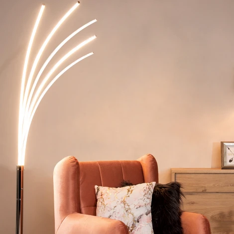 Торшер Zumaline Vasto HP1408-F5