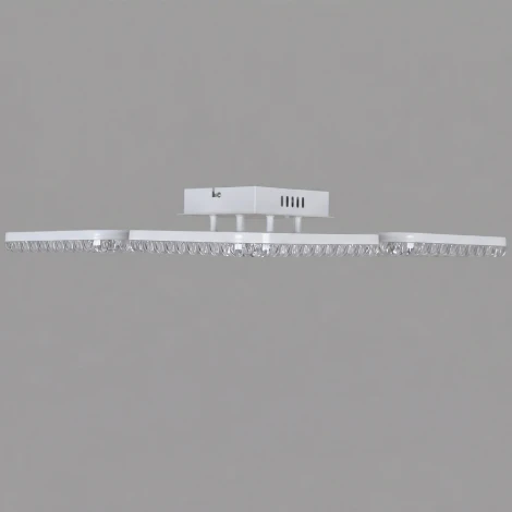 Потолочная люстра светодиодная на штанге с регулировкой цветовой температуры, яркости и ночным режимом Reluce 19848-0.3-04B WH