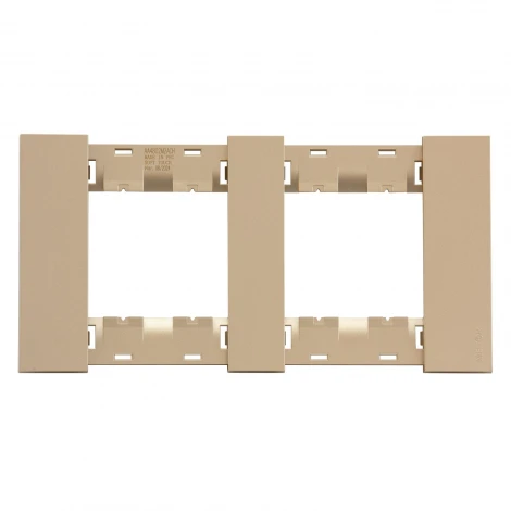 Рамка 2-ая шампань матовый Meiton AA4802M2ACH