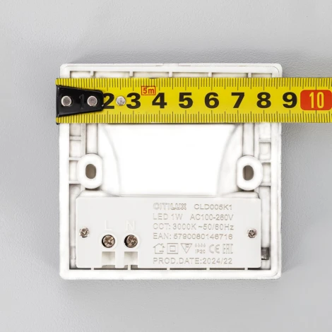 Подсветка для лестниц и ступеней встраиваемый Citilux Skally CLD005K1 (LED, 220V)