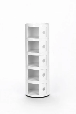 Тумба Componibili с 5 отсеками Белый