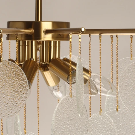 Потолочная люстра на штанге De City Бриз 111017206 с подвесками