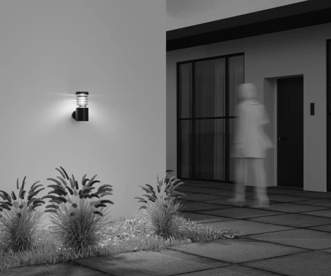 Настенный уличный светильник Maytoni Spir O439WL-L12GF3K (LED, 220V, круглые, IP54)