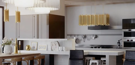 Подвесная большая люстра Brubeck Delightfull 120 ImperiumLoft 40,827 (84588-22) (LED, 220V, на тросе)