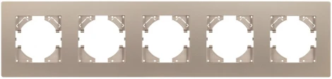 Рамка пластиковая FRM-PERIO-PL-5-GD (Arlight) 049765