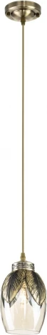 Подвесной светильник Citilux Garuda CL420013 (220V, на проводе, листья)