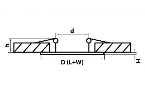 Встраиваемый точечный светильник Lightstar Levigo 010037 (220V)