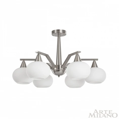 Потолочная люстра на штанге Arte Milano 279807/6 GR (220V, шарики)