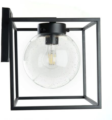 Настенный светильник Feron Прованс PL711 48385 60W E27 черный (220V, IP44)