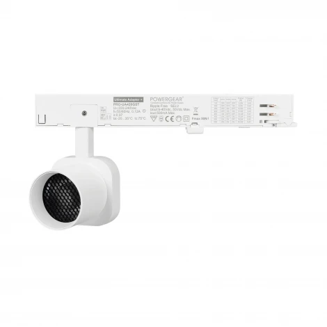 Трековый светильник LGD-DIAFILM-4TR-R60-10W Warm3000 (WH, 20 deg, 230V) (Arlight, IP20 Металл) 061452