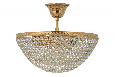 Потолочная люстра буше Arti Lampadari Stella E 1.3.30.505 G (220V, хрусталь)