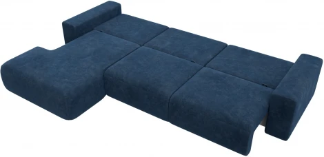 Диван угловой Лига-036 НПБ Классик Лонг левый угол Лига Диванов (Велюр) арт.127787L