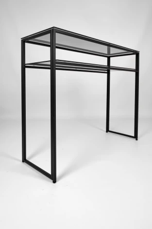 Консольный стол AllConsoles 1041-CB grey черный муар