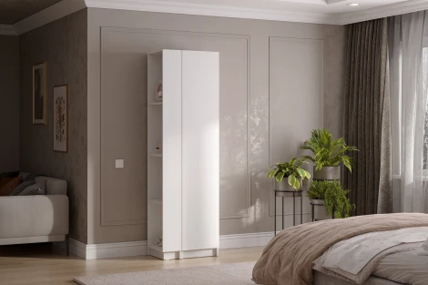 Угловое завершение Арника Бали, Белый