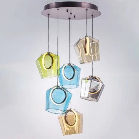 Потолочная люстра каскадная Lightstar Caramello 796169 (LED, 220V, на проводе)