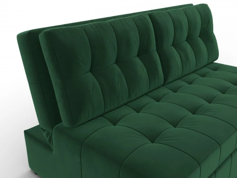 Диван прямой Лига-107 (140) (ЛДСП,Брус,Фанера,Велюр/Зеленый) Лига Диванов 134908
