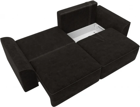 Диван прямой Лига-048 НПБ Лига Диванов (Велюр) арт.128223