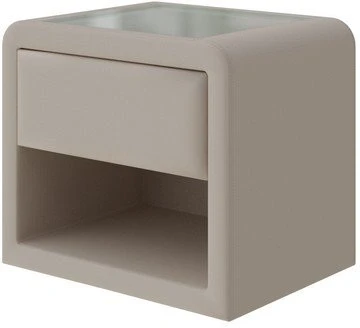 PROxSON Тумба Cube (Ткань: Рогожка Savana Milk (молочный)) 52x41