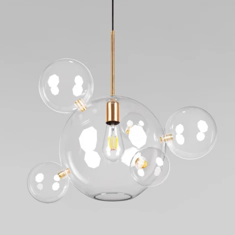 Подвесной светильник Loft It Bolle 2034-P6 (220V, на проводе, шарики, молекулы)