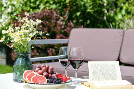 Диван двухместный, алюминиевый каркас 4SIS Эстелья EST-S2-001 white