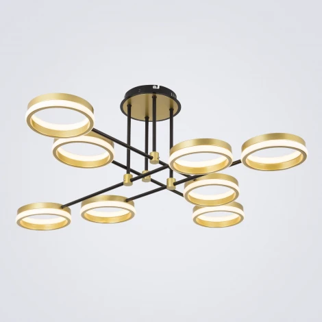 Потолочная люстра светодиодная на штанге с пультом с регулировкой цветовой температуры LED4U LED4U L3102-4