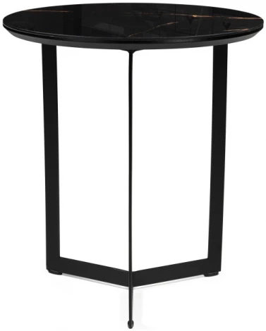 Журнальный столик Woodville Роб D-450 обсидиан / черный 553556