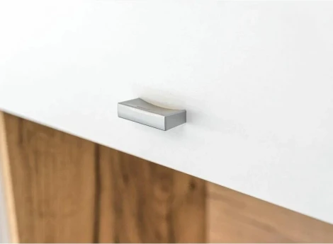 Шкаф-пенал Mobi Бэль 10.04 белый премиум / дуб золотой craft 330351