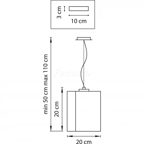 Подвесной светильник Lightstar Nubi Legno 802115 (220V, на тросе)