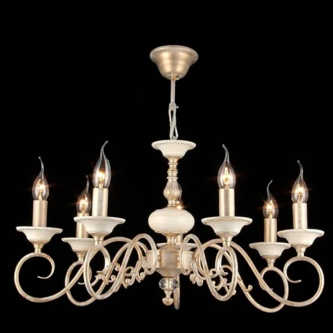 Подвесная люстра Maytoni Perla ARM337-07-R (220V, на цепи, подсвечник, свеча)