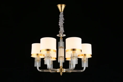 Подвесная люстра Elza APL.767.03.06 (220V, хрусталь, на цепи)