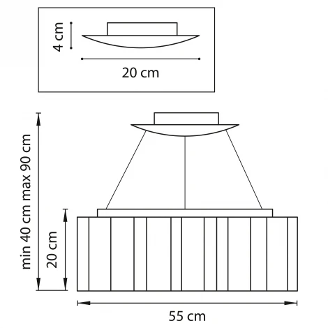 Подвесной светильник Lightstar Nubi 802160 (220V, на тросе)
