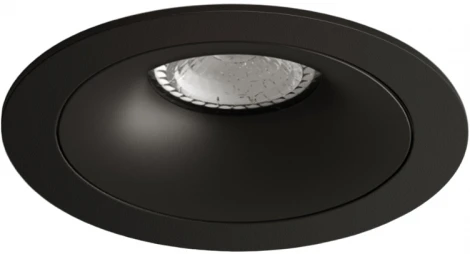 Точечный встраиваемый светильник Denkirs Roto DK2120-BK (220V, круглые)