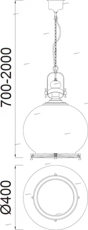 Подвесной светильник Mantra Vintage 4975