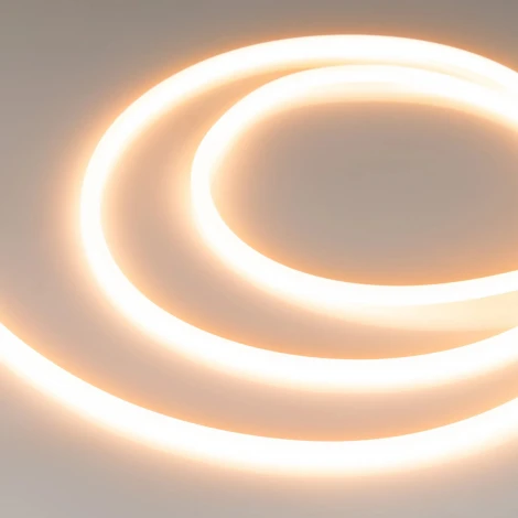 Светодиодная лента герметичная LUNA-X960-D8mm 24V Warm2400 (8 W/m, IP65, 360deg, 5m) (Arlight) 053356