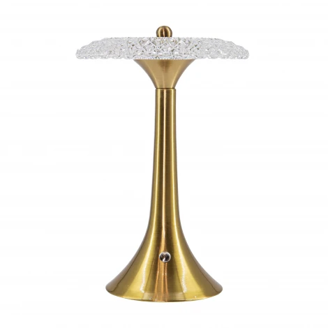 Настольная лампа c зарядкой от USB L'Arte Luce Minteso L64233.70 bronze (LED, диммер)