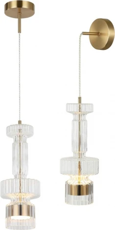 Светильник подвесной/настенный Stilfort Down Up 4030/05/01PW (LED, 220V, круглые)