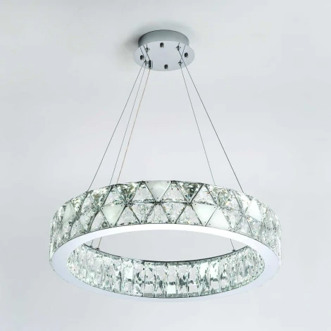 Подвесная люстра светодиодная с регулировкой цветовой температуры Modelux MODELUX ML.6982.600P CR