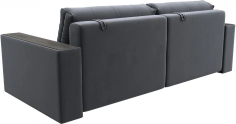 Диван прямой с декором Лига-049 НПБ Лига Диванов (Велюр) арт.128390